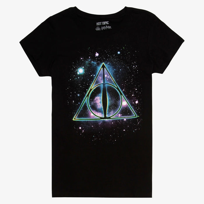Harry Potter - Camiseta – Deathly Hallows Galaxy - Mujer