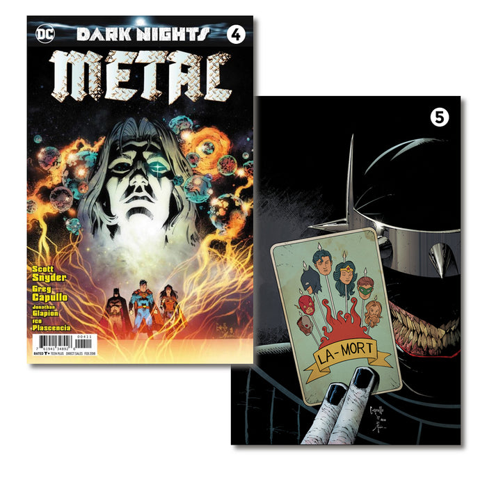 Dark Nights Metal # 4 y 5 - Comic -  Edic. Limitada - Ingles