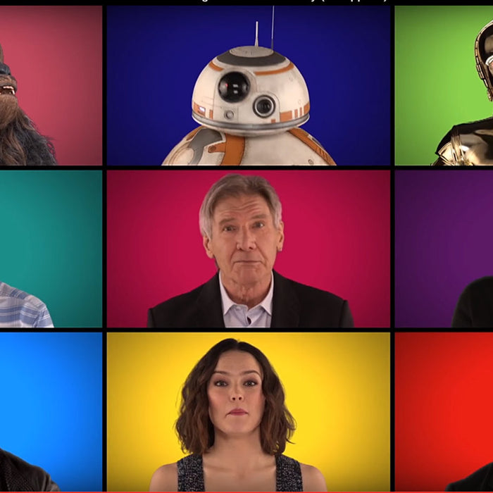 VIDEO | Esta interpretación "a capela" con los protagonistas de Star Wars es fenomenal!