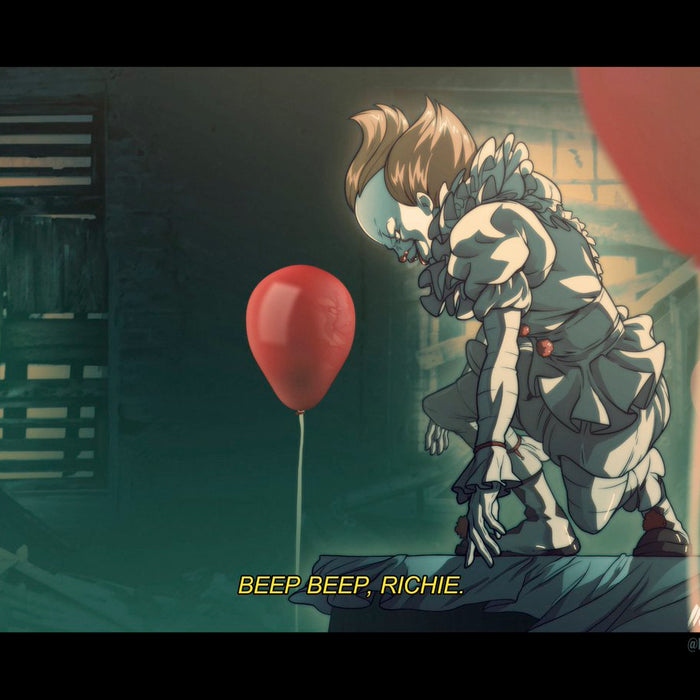 VIDEO | Y si Pennywise (It) fuera anime?