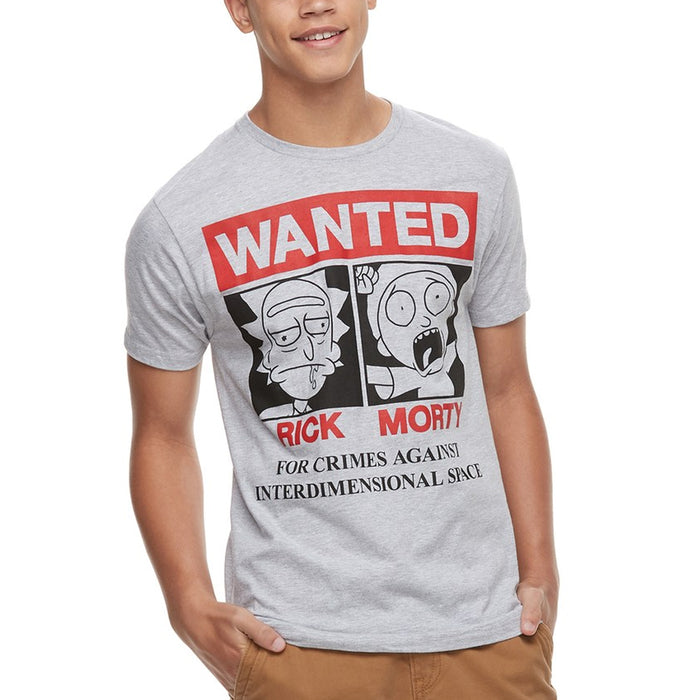 Rick and Morty - Camiseta - Wanted - Hombre