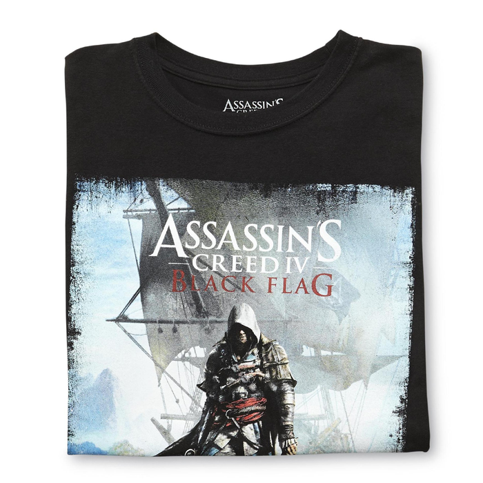 Assassin's Creed - Camiseta-  Black Flag - Hombre