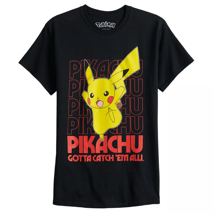 Pokémon - Camiseta - Pikachu Thunder - Hombre