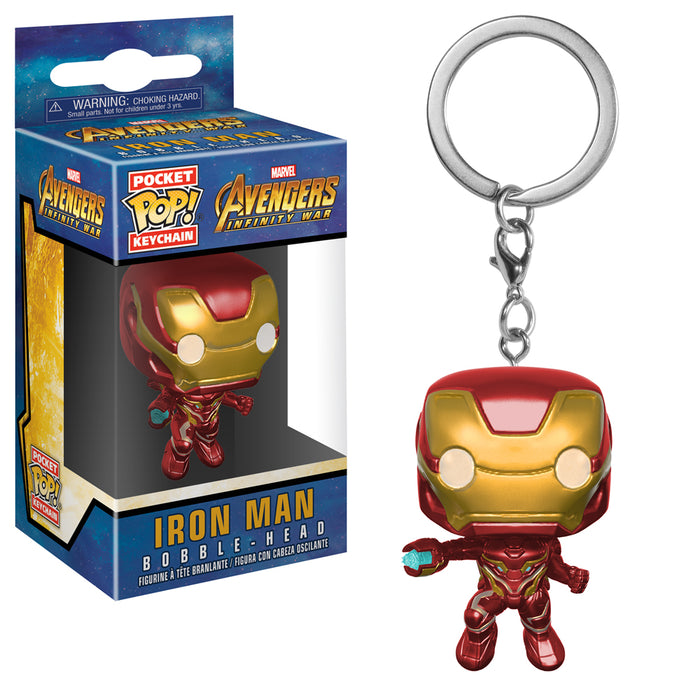 Avengers Infinity War - Funko Pop Llavero - Iron Man