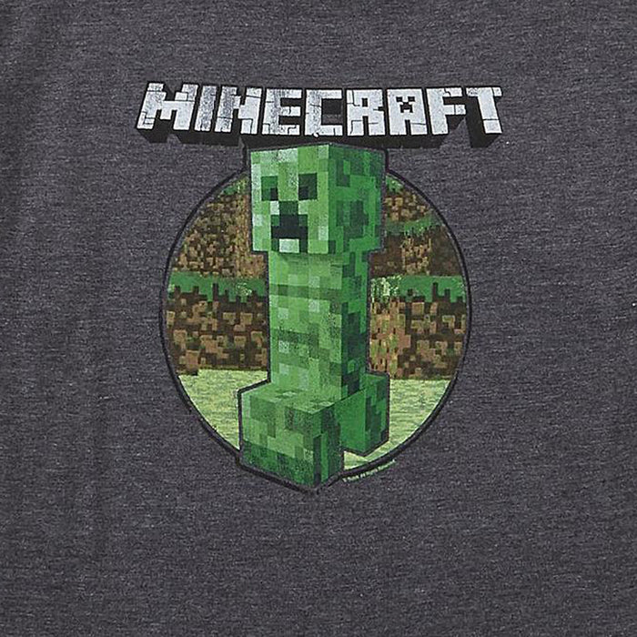 Minecraft - Camiseta Creeper - Hombre
