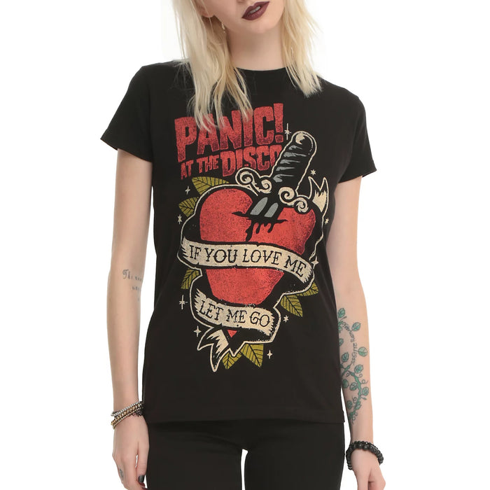 Panic! at the disco - Camiseta - Tattoo - Mujer