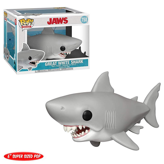 Jaws - Funko Pop - Set 2 figuras:  Chief Brody y Tiburón