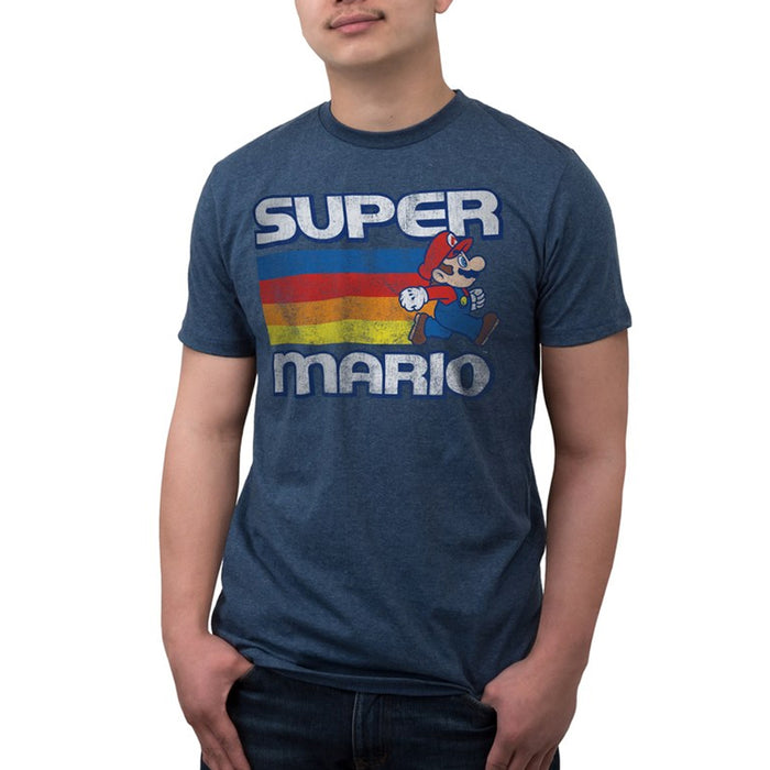 Super Mario - Camiseta - Super Mario Retro - Hombre